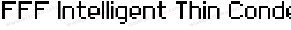 FFF Intelligent Thin Condensed字体转换